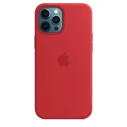 Funda de silicona con MagSafe Apple (PRODUCT)RED para iPhone 12 Pro Max