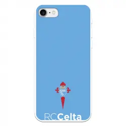 Funda Licencia Oficial RC Celta Escudo Fondo Azul para iPhone 8