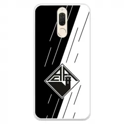 Funda Para Huawei Mate 10 Lite Del Académica De Coimbra Escudo Bicolor - Licencia Oficial Académica De Coimbra