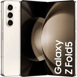Móvil - Samsung Galaxy Z Fold5 5G, 512GB, 12GB RAM, Crema, 7.6" QXGA+, Plegable, Qualcomm Snapdragon, 4400 mAh, Android 13