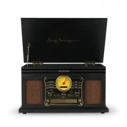 Prixton Tocadiscos Bluetooth Century Reproductor Convertidor Cd Casetes