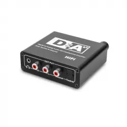 Unotec Adaptador HIFI de Audio Digital a Analógico