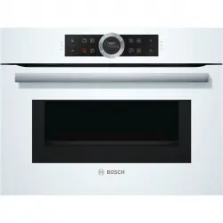 Bosch - Horno Compacto Multifunción Con Microondas Serie 8- CMG633BW1