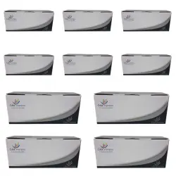 Color Premium Tóner Compatible con Brother TN2420/TN2410 XL Negro Pack 10 Unidades