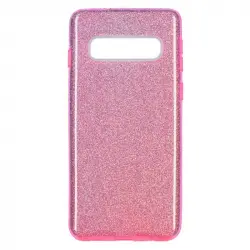 Funda Brillantina Rosa para Samsung Galaxy S10 Plus