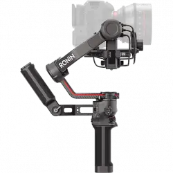 Gimbal - DJI RS 3 Pro, Bloqueo automático de los ejes, Rotación continua 360°, Bluetooth/ USB-C/HDMI, Negro