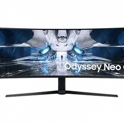 Monitor gaming - Samsung Odyssey Neo G9 LS49AG950NUXEN, 49", DQHD, 1 ms, 240 Hz, Curvado 1000R, Free Sync™ Premium Pro/G-Sync, Blanco