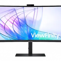 Monitor - Samsung ViewFinity S6 LS34C652VAUXEN, 34", UWQHD, 5ms, Max 100Hz, Curvo, Negro