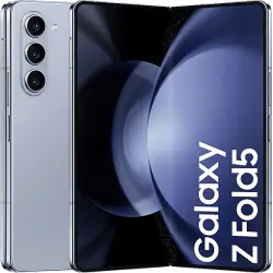 Móvil - Samsung Galaxy Z Fold5 5G, 256GB, 12GB RAM, Azul, 7.6" QXGA+, Plegable, Qualcomm Snapdragon, 4400 mAh, Android 13