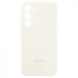 Samsung Silicone Case Funda de Silicona Crema para Galaxy S23 Plus