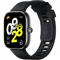 Smartwatch - Xiaomi Redmi Watch 4, Bluetooth, Hasta 20 días, Multideporte, Negro obsidiana