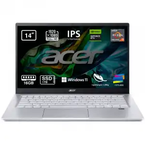 Acer Swift X SFX14-41G-R477 AMD Ryzen 7 5700U/16GB/1TB SSD/RTX3050Ti/14"