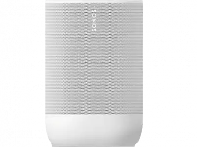 Altavoz inalámbrico - Sonos Move Gen2, Doméstico portátil, Bluetooth y Wifi, Autonomía 24 h, Control táctil, Impermeable, Blanco