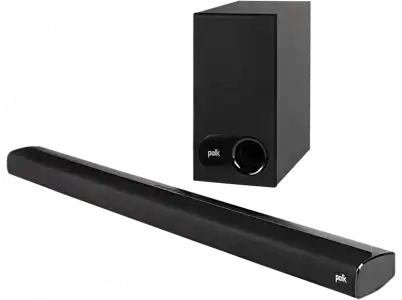 Barra de sonido - Polk Audio Signa S2, Con subwoofer, Bluetooth, HDMI, Infrarrojo, Negro