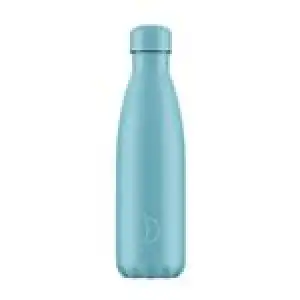 Botella Chilly's 500 ml pastel azul total