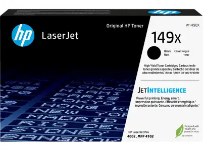 Cartucho de tóner- HP LaserJet 149X, Alta capacidad, Negro