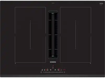 Encimera - Siemens ED731FQ15E, Eléctrica, Inducción, 4 zonas, 17 potencias, 38 cm, Negro