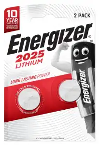 Energizer CR 2025 x2 Pila de Litio