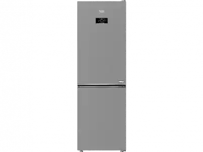 Frigorífico combi - Beko B3RCNE364HXB, NeoFrost Duo Cooling, 186.5 cm, 316 l, AeroFlow, Display LED, HarvestFresh, Gris