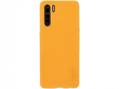 Funda - OPPO Liquid Silicon Case, para A91, Naranja