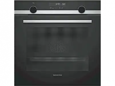 Horno - Siemens HB578G0S00, Multifunción, Pirolítico, 71 L, Función grill, Negro