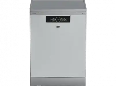 Lavavajillas - Beko BDFN36640XC, Independiente, 6 programas, 60 cm, 42 dB(A), Motor ProSmart Inverter HygieneIntense, Inox