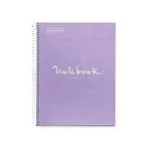 Libreta Miquelrius A5 120 hojas Cuadriculada Emotions Lavanda