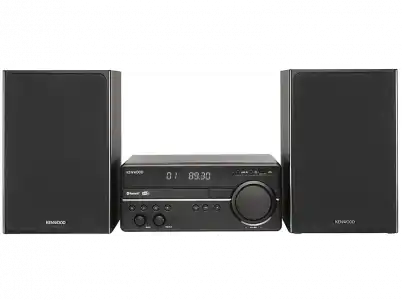 Microcadena - Kenwood M-819DAB, Multicanal, Hi-Fi, 100W, Aux, Bluetooth, USB, FM, Jack, Wi-Fi, Negro