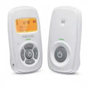 Motorola AM24 Vigilabebés de Audio con Batería y Pantalla Retroiluminada