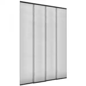 Primematik - Mosquitera Para Puerta Max 100 X 220 Cm Cortina De Paneles Ah04900