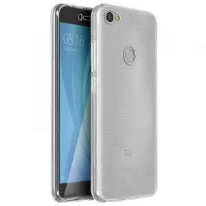 Avizar Funda Protectora de Silicona Protección Total Transparent para Xiaomi Redmi Note 5A