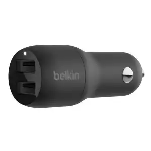 Belkin - Cargador Para Coche Doble USB-A 24 W