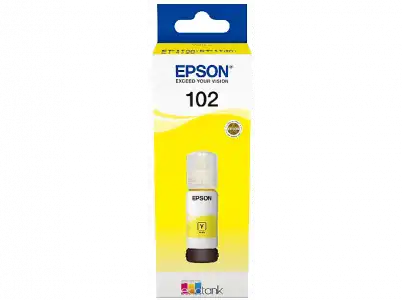 Cartucho de tinta - Epson 102, 70ml, Amarillo