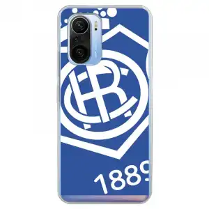 Funda del Recre Escudo Fondo Azul Licencia Oficial Real Club Recreativo de Huelva para Xiaomi Mi 11i