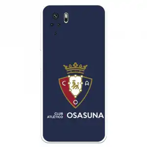 Funda Licencia Oficial CA Osasuna Escudo Fondo Azul para Xiaomi Redmi Note 10