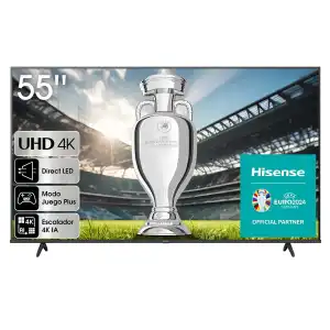 Hisense - TV LED 139,7 cm (55') Hisense 55A6K UHD 4K, Smart TV, Inteligencia Artificial (Reacondicionado grado A).