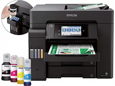 Impresora multifunción - Epson EcoTank ET-5800 Multifunción WIFI, 4800 x 2400 DPI 32 ppm A4, Negro