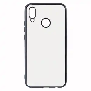 Ksix Flex Metal Funda TPU Metalizado Gris para Huawei P20 Lite