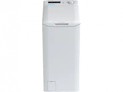 Lavadora carga superior - Candy Smart CST262D3/1-S, 6 kg, 1200 rpm, 17 programas, Touch, Mix Power System+, Blanco