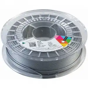 Smartfil PLA Silk Filamento 3D Metalizado 2.85mm 750g Silver