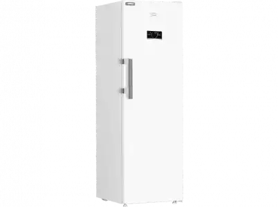 Frigorífico una puerta - Beko B5RMLNE444HW, No Frost, 186.5 cm, 365 l, Modo vacaciones, Blanco