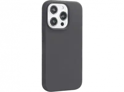 Funda - ISY ISC 2335, Para Apple iPhone 15 Pro Max, Silicona, Antisalpicaduras, A prueba de golpes, Negro