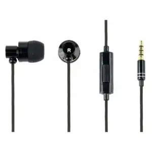 Gembird Paris Auriculares Metálicos con Micrófono Negros