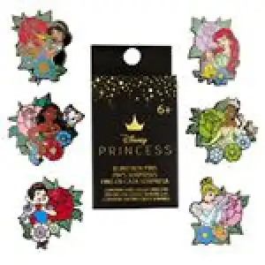 Pin Funko Disney Princesas Tattoo 9cm - Surtido