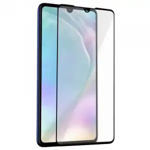 Avizar Cristal Templado con Bordes Negros para Huawei P30