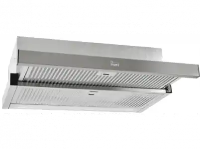 Campana - Teka CNL 9610, Extraíble, 694 m³/h, 3 velocidades, Antihuellas, lámparas LED, 90 cm, C, Inox