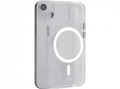 Funda - ISY ISC 1114 MagISY, Para iPhone 15 Plus, Poliuretano, Transparente