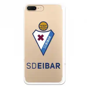 Funda Licencia Oficial SD Eibar Escudo Transparente para iPhone 7 Plus