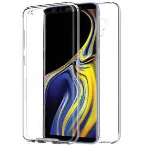 Funda Silicona 3D Transparente Trasera y Delantera para Samsung Galaxy Note 9