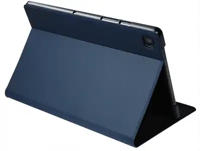 Funda tablet - Silver Sanz HT BookCase Wave, Para Samsung Galaxy Tab A7 2020 10.4", Transporte, Azul